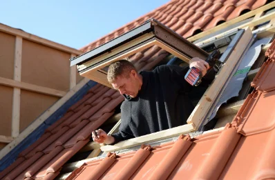 Pose de fenêtres de toit Velux au Vaumain